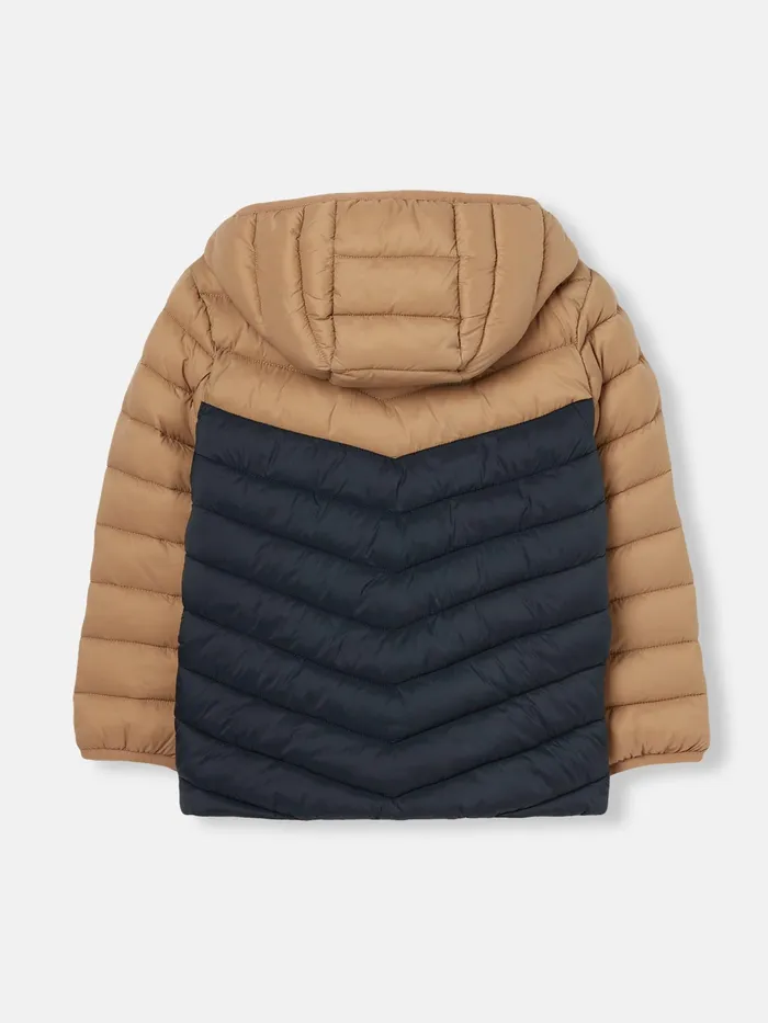 Joules Cairn 8211 NavyBeige Showerproof Coat Boys Coats and Jackets