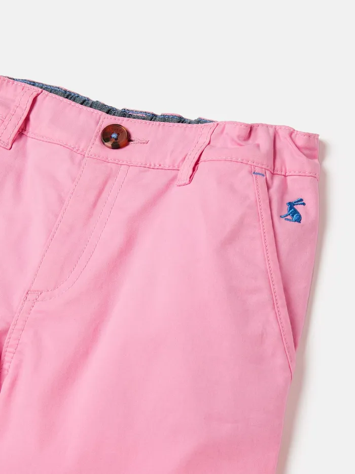 Joules Caleb 8211 Pink Chino Shorts Boys Shorts