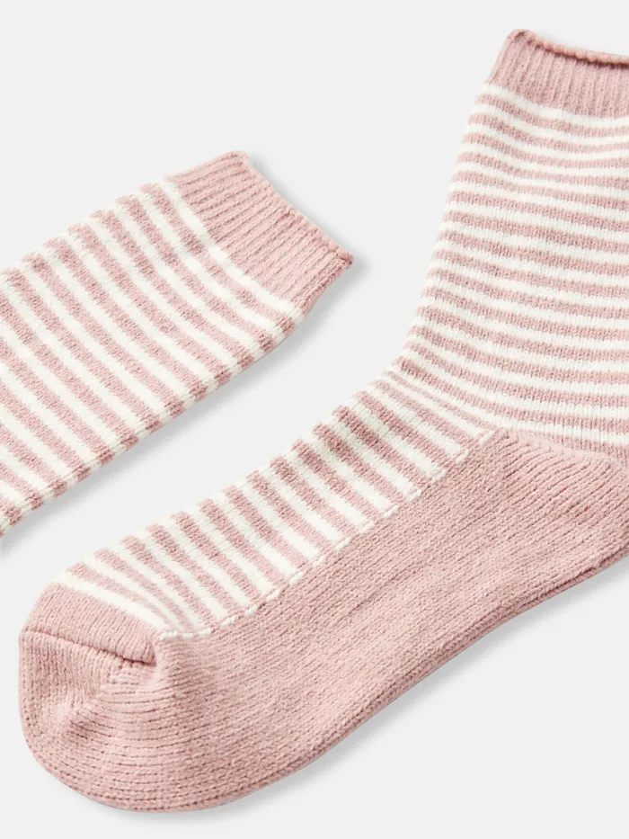 Joules Cosy 8211 Pink Soft Handle Bed Socks Women Socks and Tights