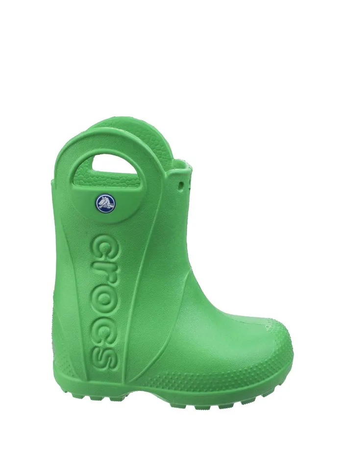 Joules Crocs Pink Handle It Rain Boots Boys Wellies