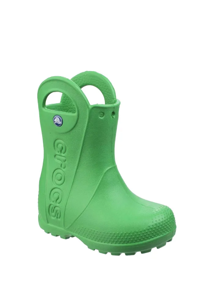Joules Crocs Pink Handle It Rain Boots Boys Wellies