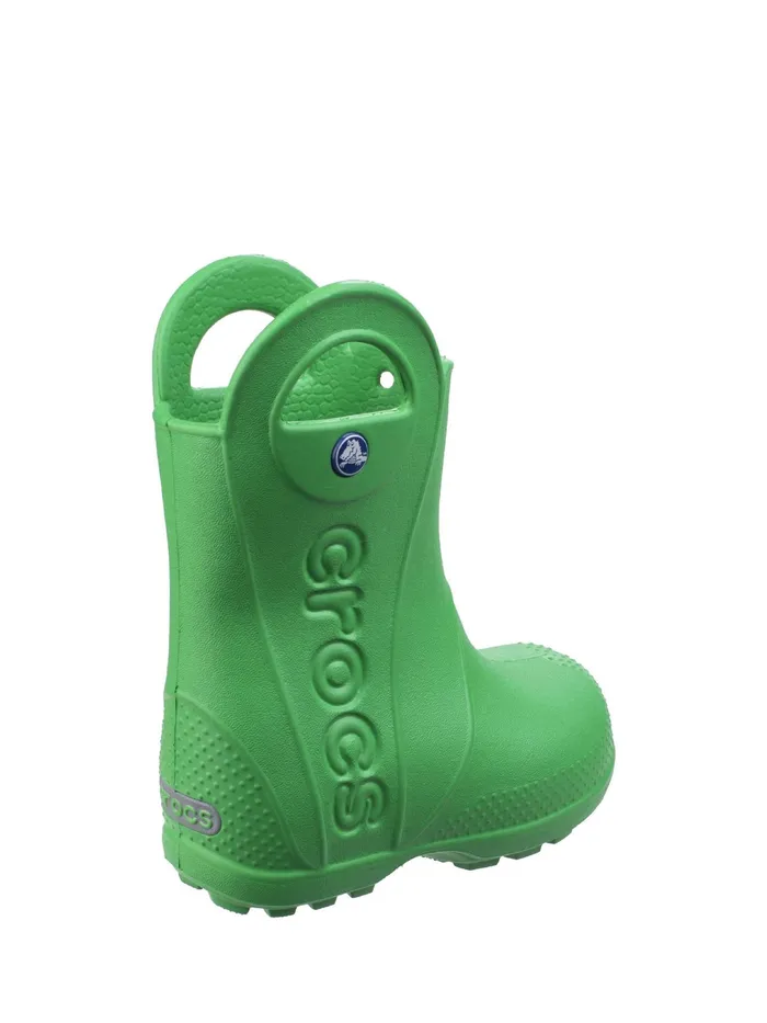 Joules Crocs Pink Handle It Rain Boots Boys Wellies