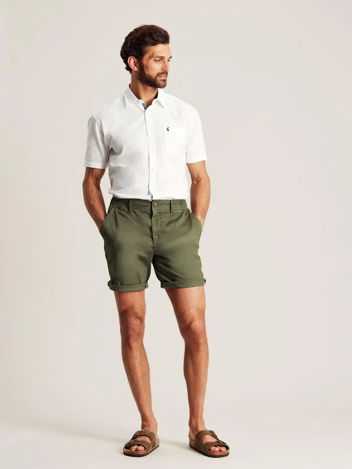 Joules Dockside 8211 Green Shorts Men Shorts