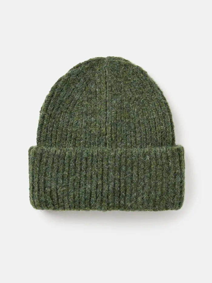 Joules Eloise 8211 Green Soft Oversized Beanie Hat Women Hats