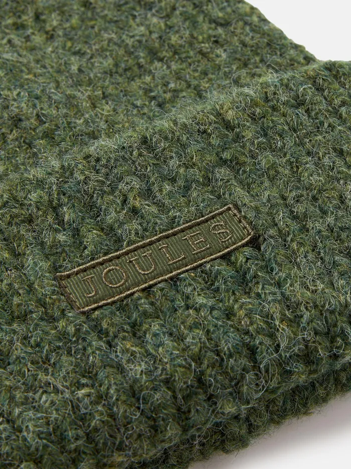 Joules Eloise 8211 Green Soft Oversized Beanie Hat Women Hats