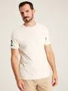 Joules Flynn 8211 White Graphic TeeGraphic Jersey TShirt Men Tops and Tshirts