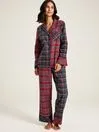 Joules Goodnight 8211 Red Check Christmas Pyjamas Women Nightwear