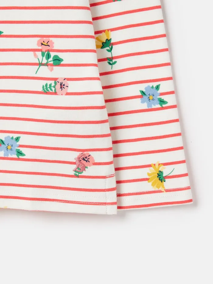 Joules Harbour 8211 Pink Long Sleeve Top Girls Tops and Tshirts