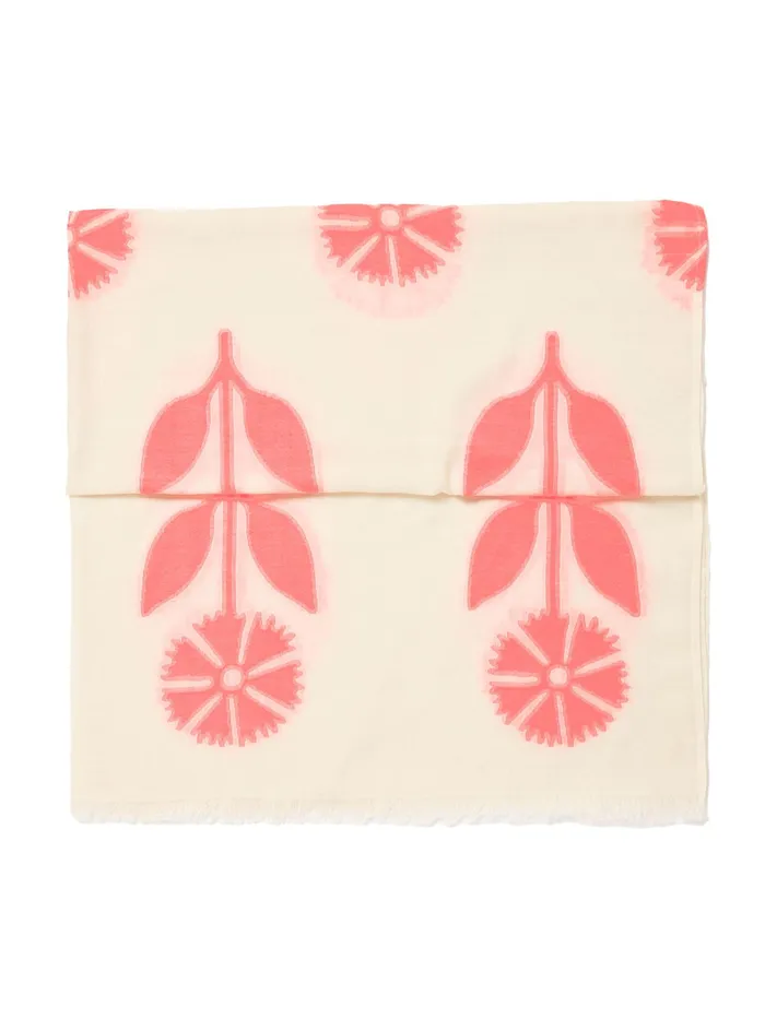Joules Harpford 8211 Pink Jacquard Scarf Women Scarves