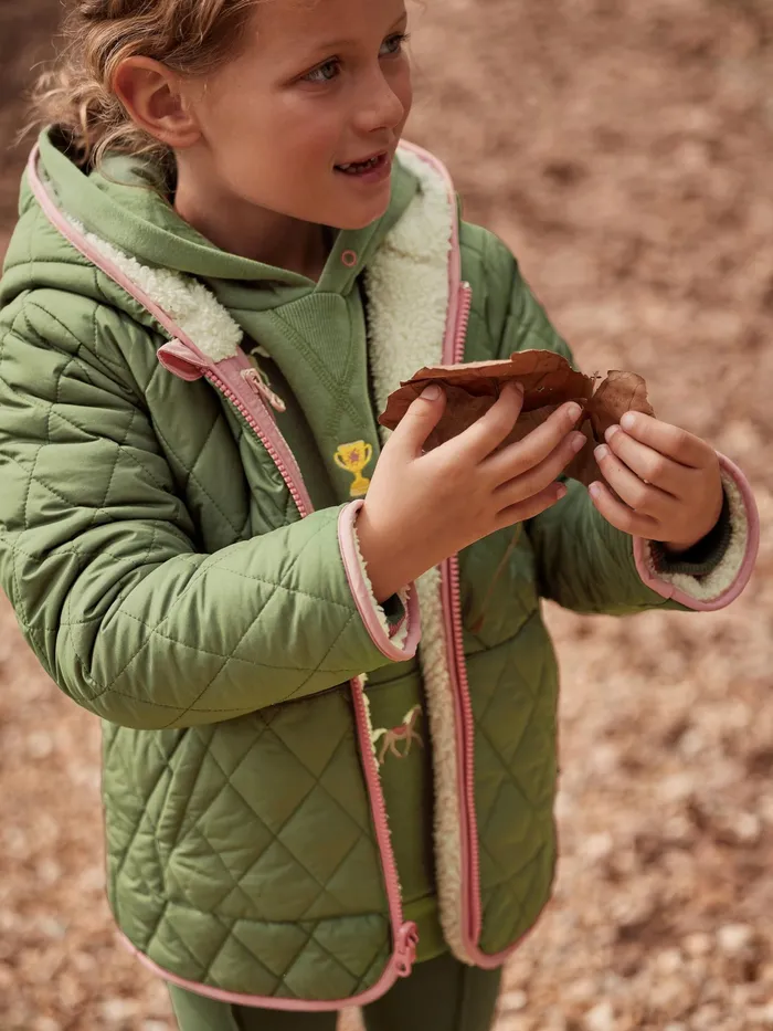Joules Kali 8211 Cream Showerproof Reversible Quilted And Fleece Jacket Girls Coats and Jackets Joules Kali 8211 Cream Showerproof Reversible Quilted And Fleece Jacket Girls Coats and Jackets