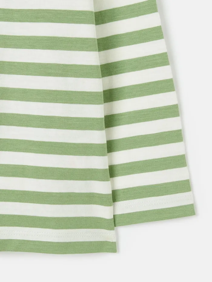 Joules Laundered 8211 Green Long Sleeve Jersey TShirt Boys Tops and Tshirts