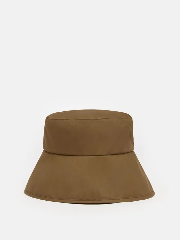 Joules Lottie 8211 Brown Wax Faux Fur Lined Bucket Hat Women Hats