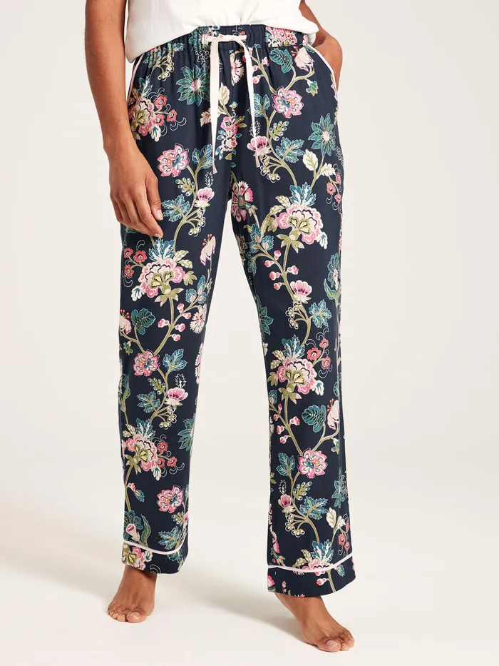 Joules Luna 8211 Blue Pyjama Bottoms Women Nightwear
