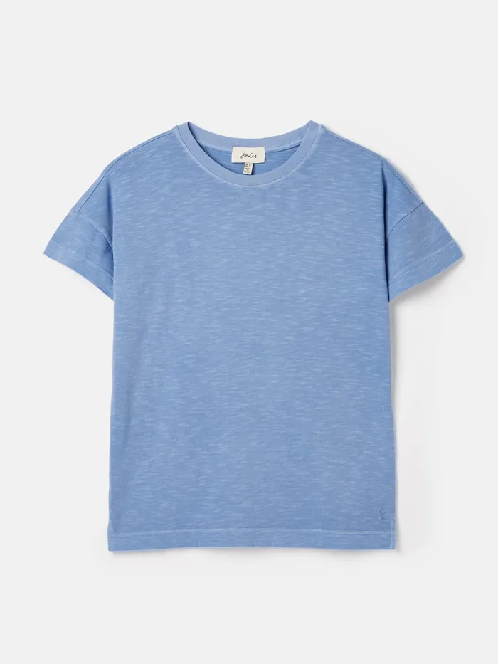 Joules Macey 8211 Blue Short Sleeve TShirt Women Tops