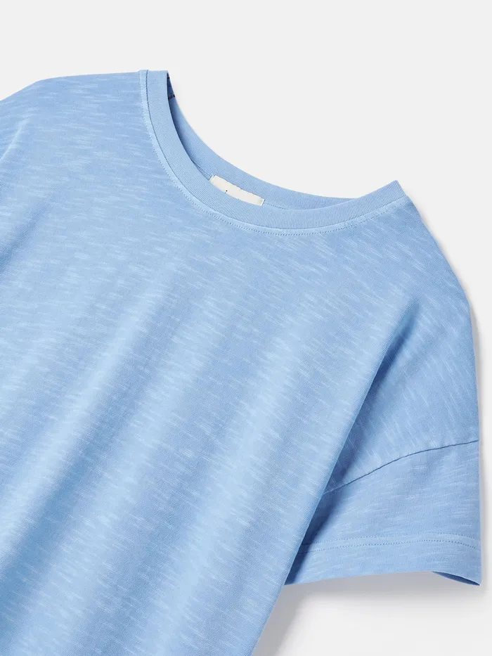 Joules Macey 8211 Blue Short Sleeve TShirt Women Tops
