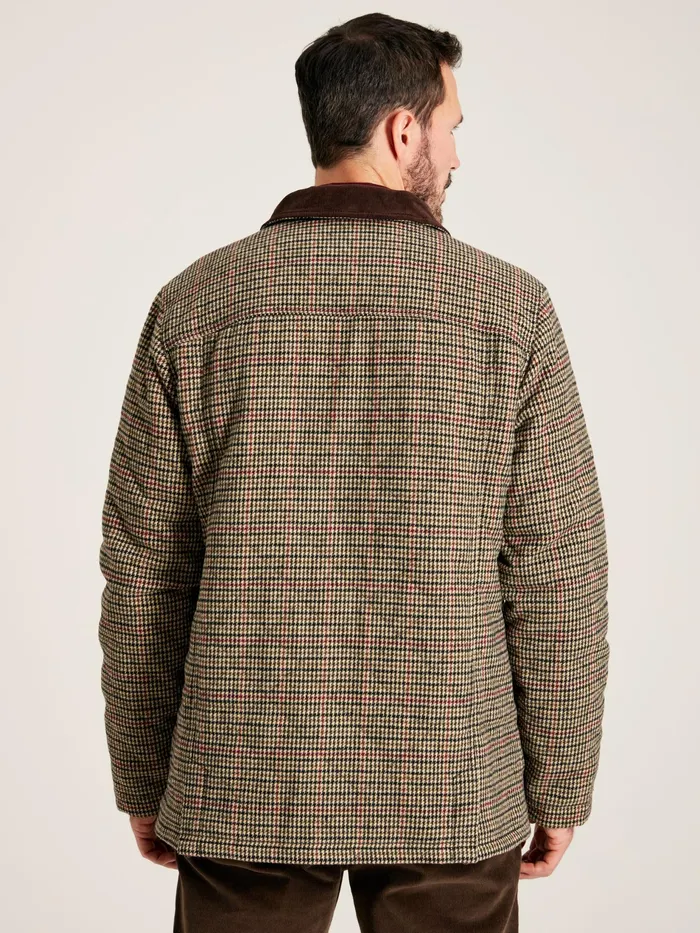 Joules Marriott 8211 Brown Tweed Jacket Men Coats and Jackets