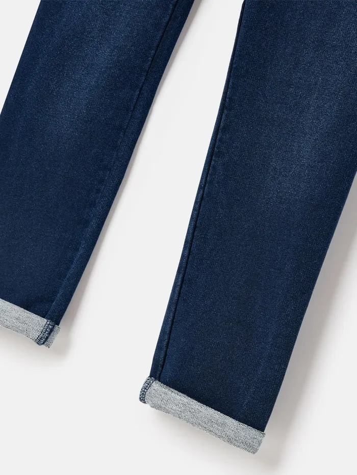 Joules Minnie 8211 Denim Dark Blue Denim Leggings Girls Trousers and Leggings