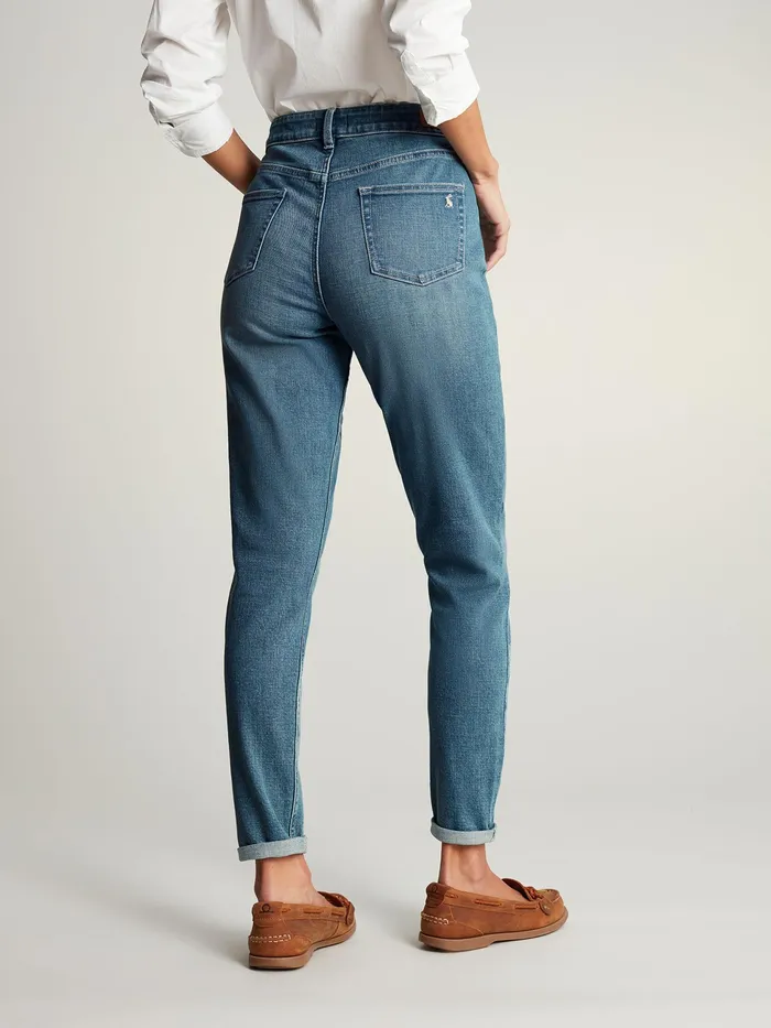 Joules Monroe 8211 Blue High Rise Stretch Skinny Jeans Women Jeans