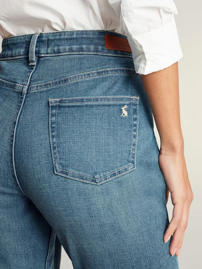 Joules Monroe 8211 Blue High Rise Stretch Skinny Jeans Women Jeans