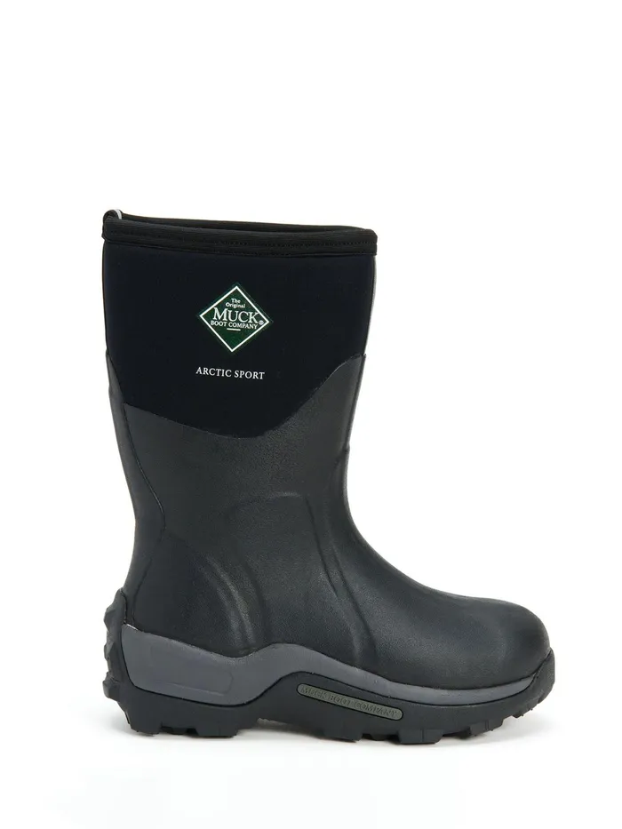 Joules Muck Boots Black Arctic Sport Short Wellies Men Wellies