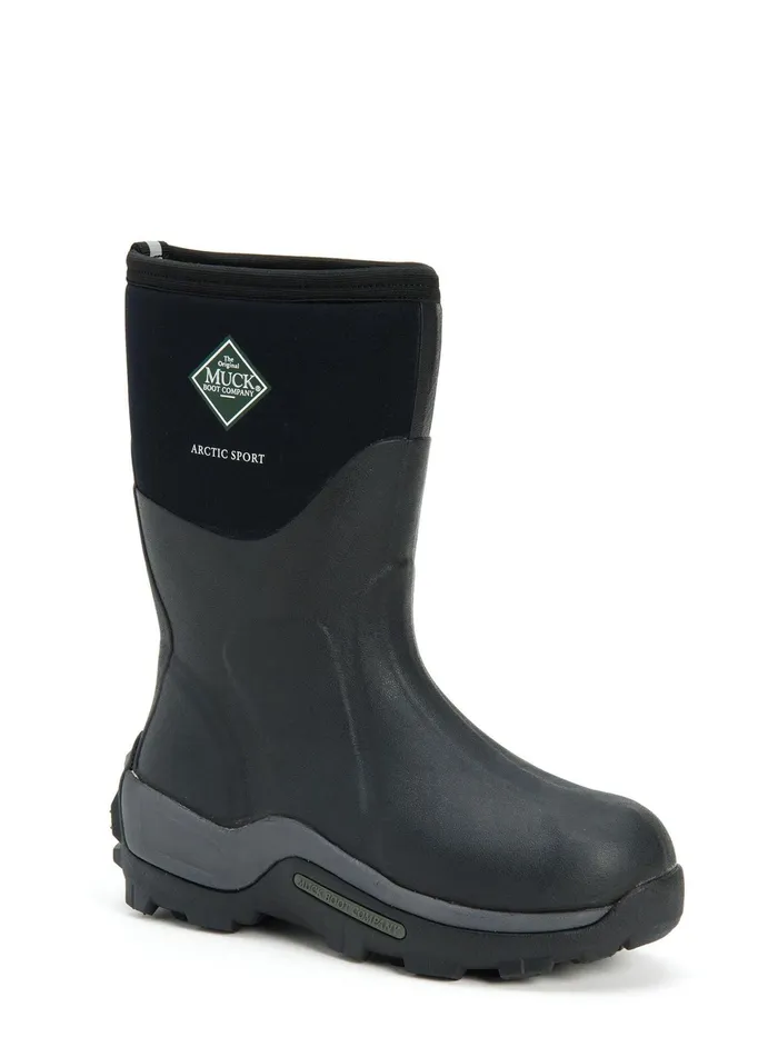 Joules Muck Boots Black Arctic Sport Short Wellies Men Wellies