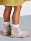 Joules Next Cream Chelsea Boots Girls Boots