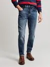 Joules Oakham 8211 Mid Wash Denim Slim Fit Five Pocket Jeans Men Jeans