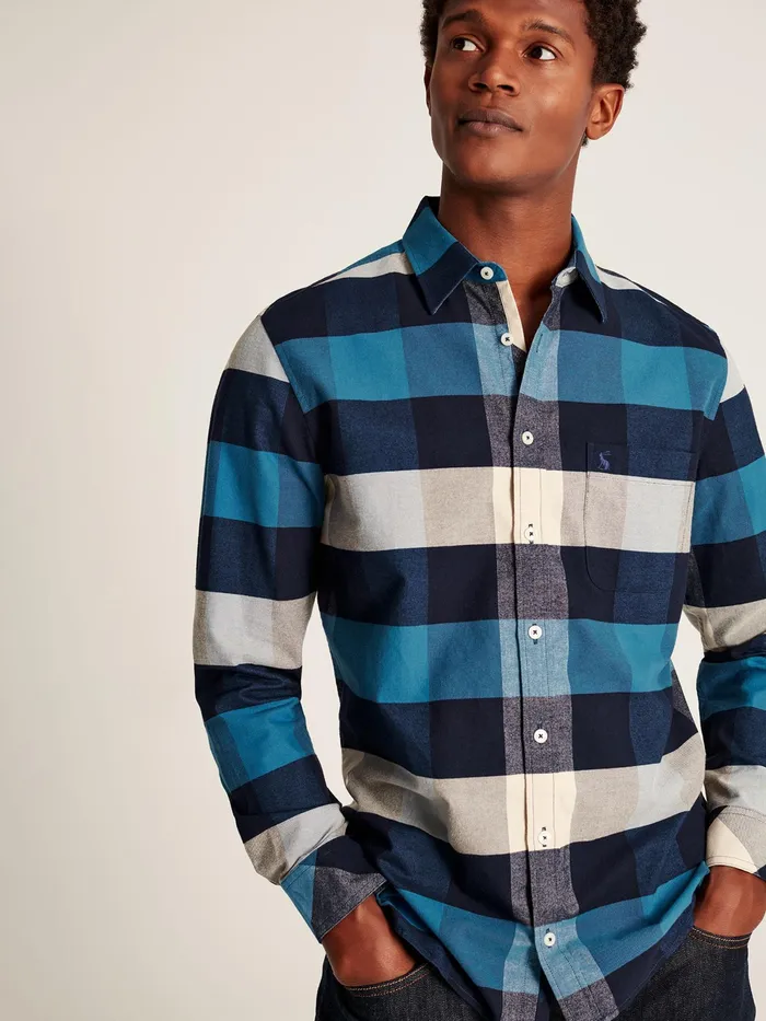 Joules Outlet Anthony 8211 Blue Shirt Men Shirts
