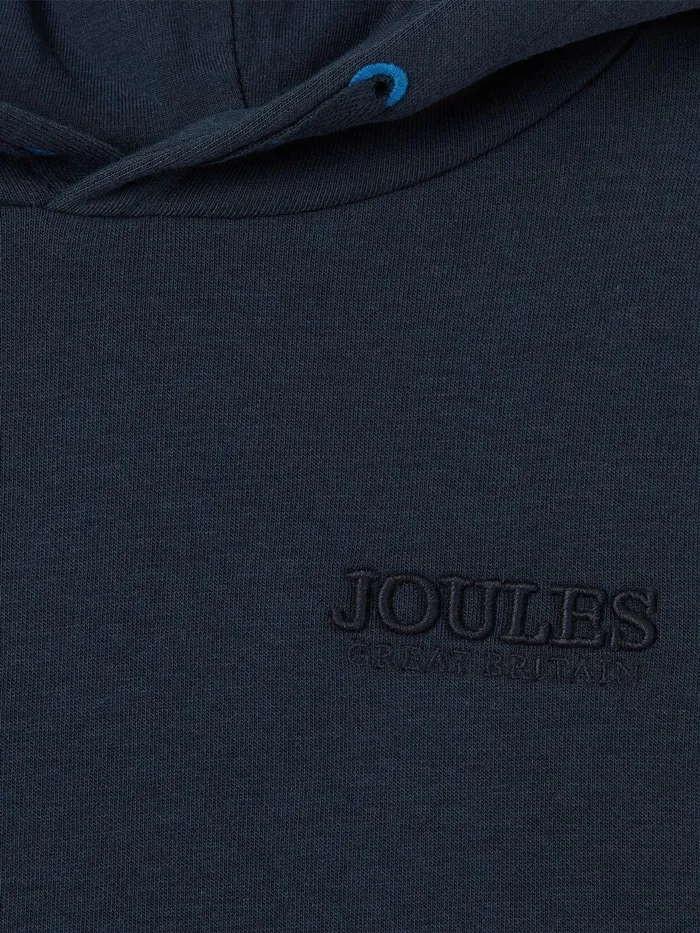Joules Parkside 8211 Navy Blue Hooded Sweatshirt Boys Sweatshirts and Hoodies