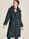 Joules Pembury 8211 Navy Blue Showerproof Long Padded Coat With Hood Women Coats and Jackets Joules Pembury 8211 Navy Blue Showerproof Long Padded Coat With Hood Women Coats and Jackets