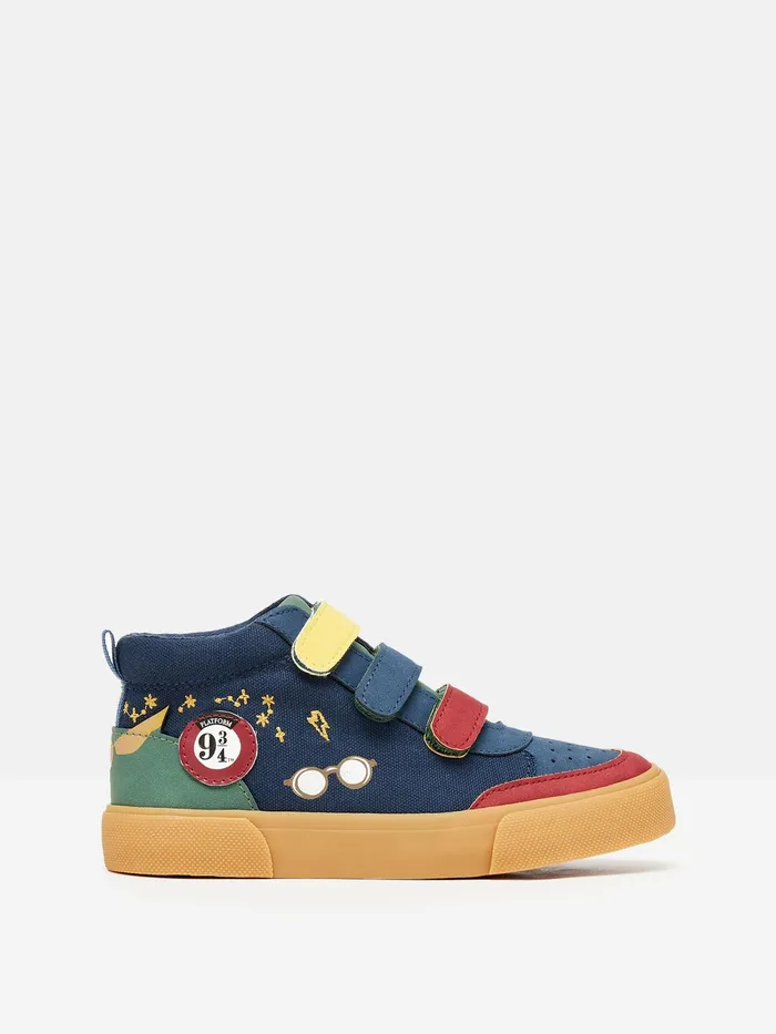 Joules Platform 9 34 8211 Navy Harry Potter Trainers Boys Trainers