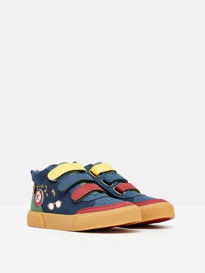 Joules Platform 9 34 8211 Navy Harry Potter Trainers Boys Trainers