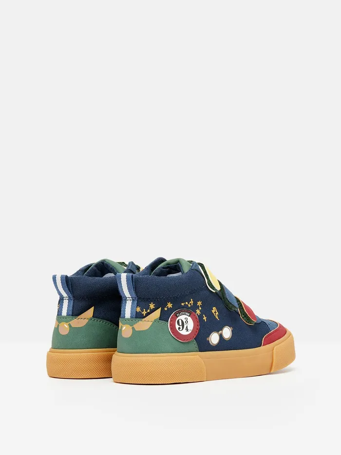 Joules Platform 9 34 8211 Navy Harry Potter Trainers Boys Trainers