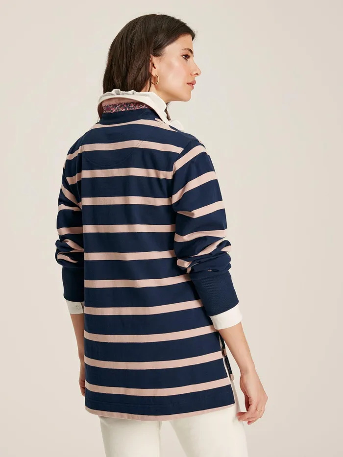 Joules Sammie 8211 Navy Blue Rugby Shirt Women Tops