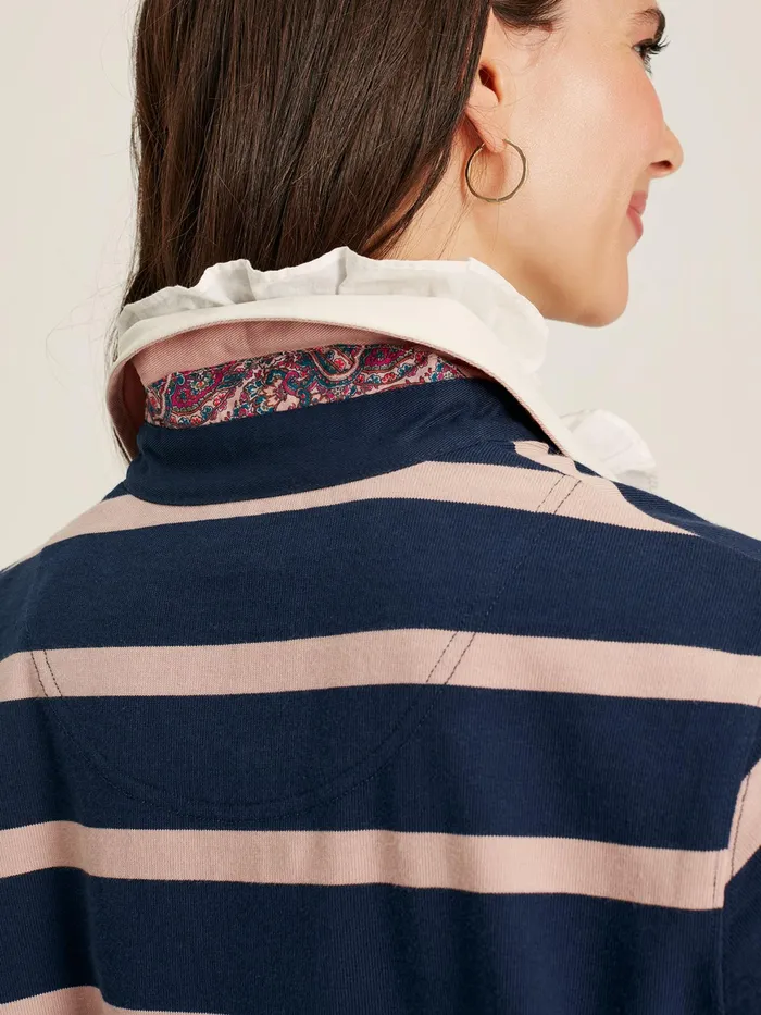 Joules Sammie 8211 Navy Blue Rugby Shirt Women Tops