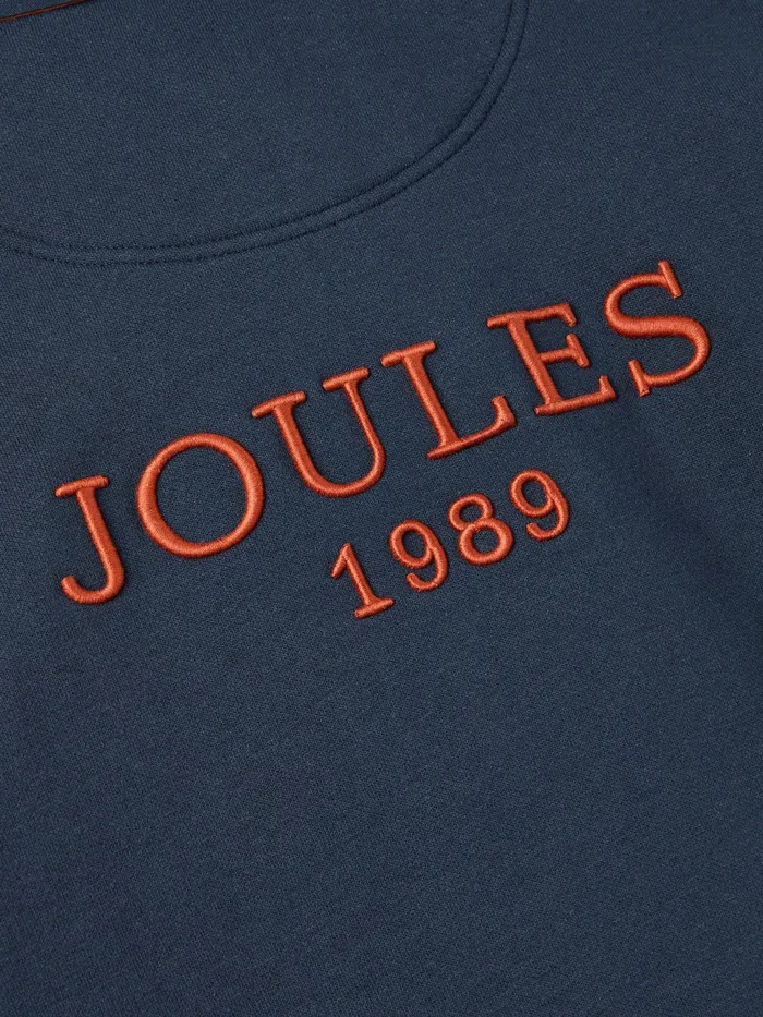 Joules Try 8211 Navy Rugby Sweatshirt Boys Sweatshirts and Hoodies