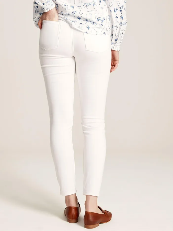 Joules White Stretch Skinny Jeans Women Jeans