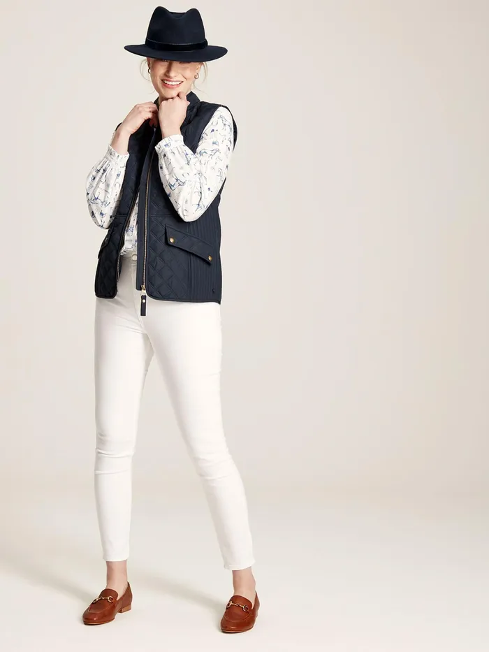 Joules White Stretch Skinny Jeans Women Jeans