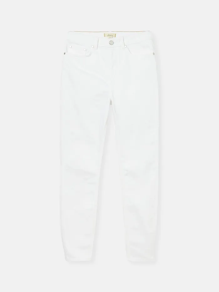 Joules White Stretch Skinny Jeans Women Jeans