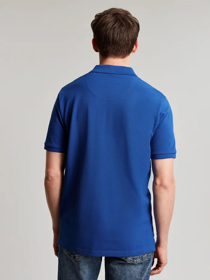 Joules Woody 8211 Blue Polo Shirt Men Tops and Tshirts