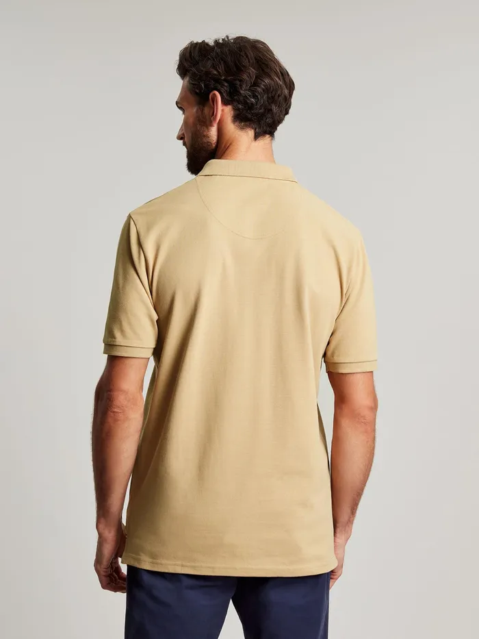 Joules Woody 8211 Cream Polo Shirt Men Tops and Tshirts