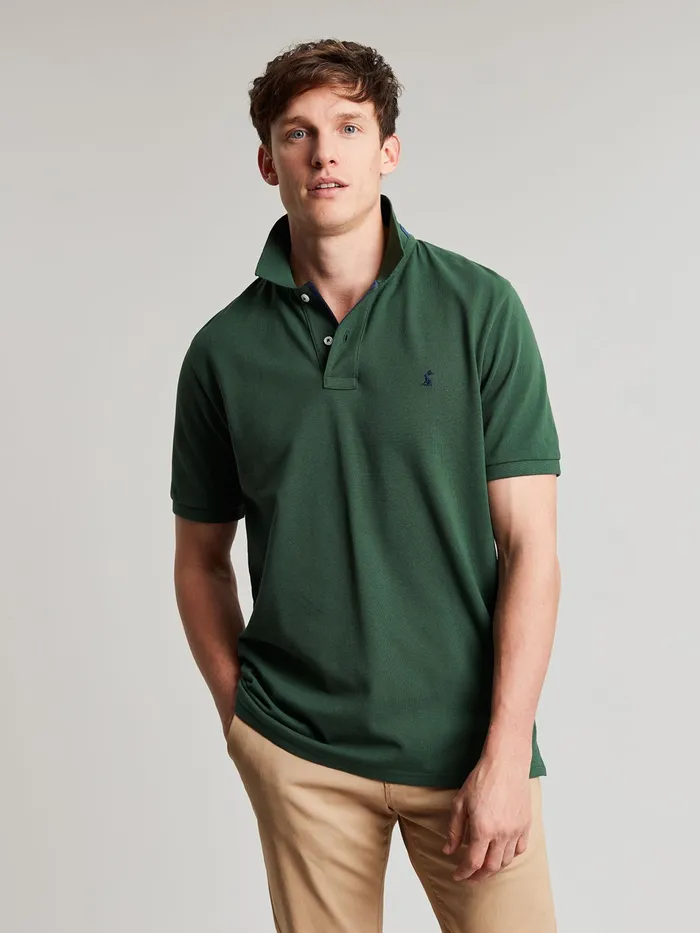 Joules Woody 8211 Green Polo Shirt Men Tops and Tshirts