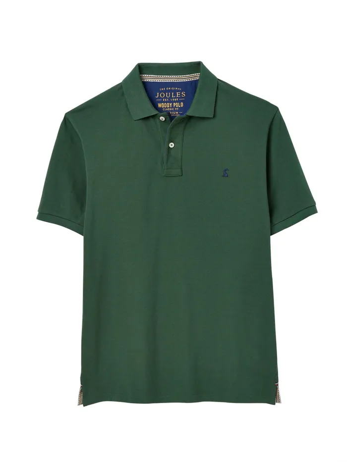Joules Woody 8211 Green Polo Shirt Men Tops and Tshirts