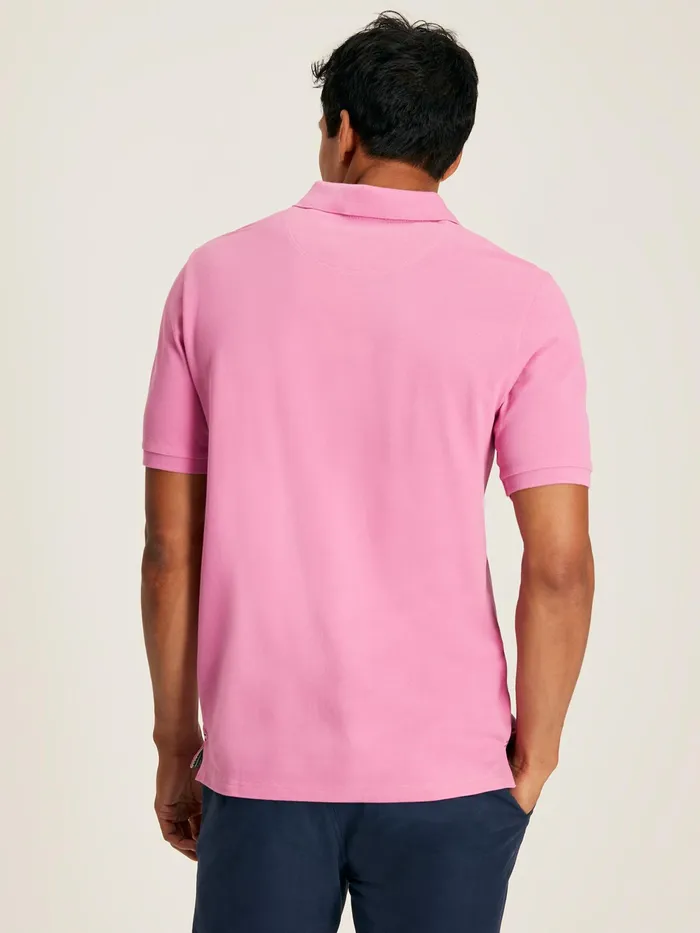 Joules Woody 8211 Mauve Classic Fit Polo Shirt Men Polo Shirts