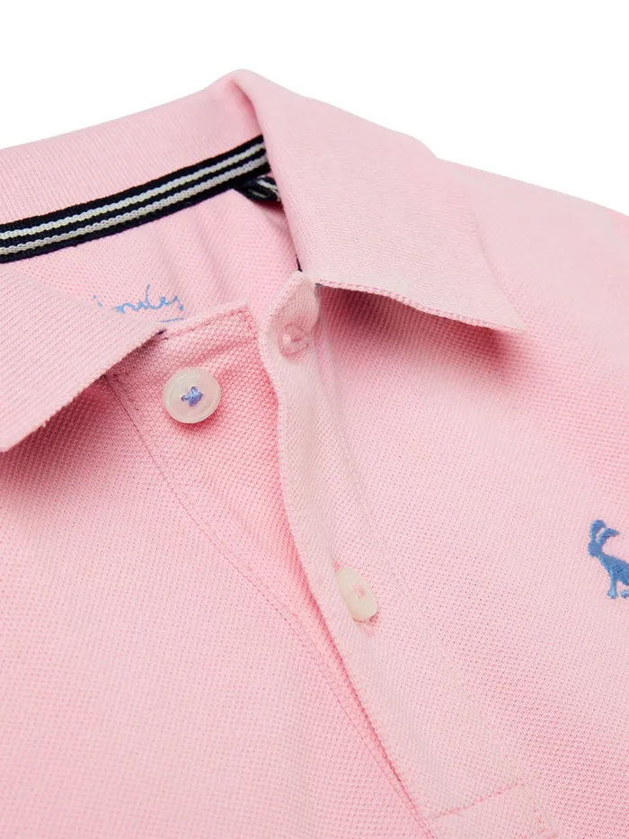 Joules Woody 8211 Pink Polo Shirt Boys Polo Shirts
