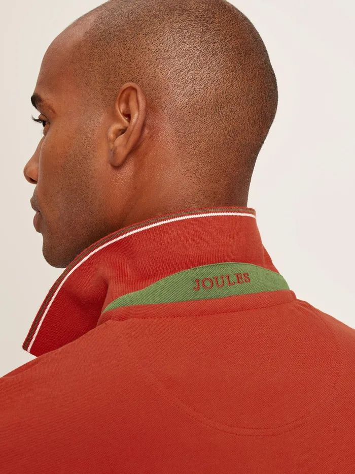 Joules Woody 8211 Red Classic Fit Polo Shirt Men Tops and Tshirts