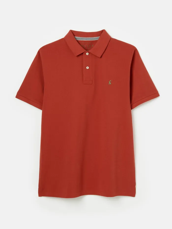 Joules Woody 8211 Red Classic Fit Polo Shirt Men Tops and Tshirts