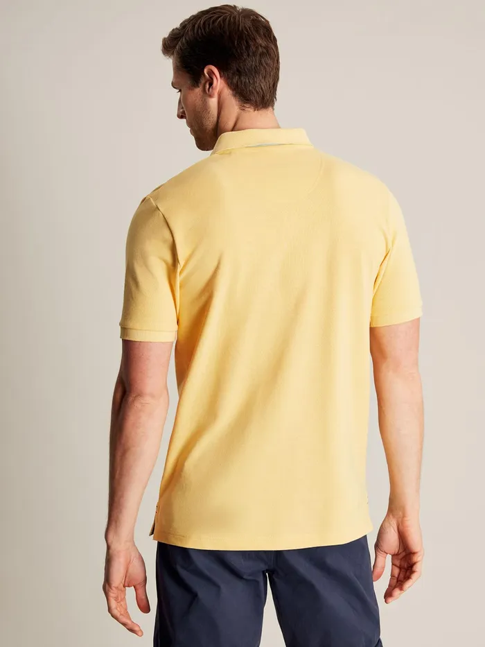 Joules Woody 8211 Yellow Polo Shirt Men Tops and Tshirts