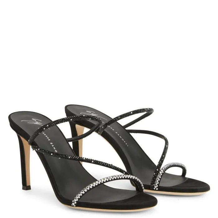 Julianne Black Women Giuseppe Zanotti Sandals