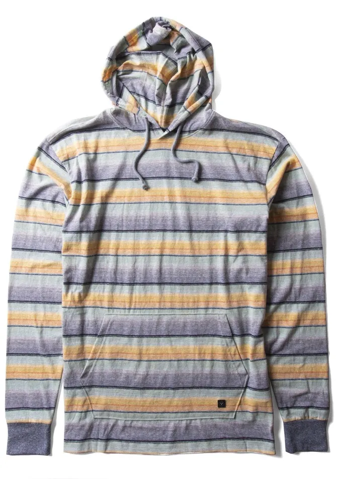 Knit Tees Men Vissla Dreamer Po Hoodie Multi Heather